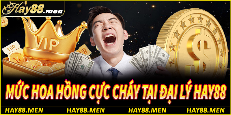 Mức hoa hồng cực cháy tại đại lý Hay88